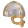 Viking Helmet Antique Replica LARP Silver Steel Model model 18 