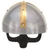 Viking Helmet Antique Replica LARP - Silver Steel | HipoMarket