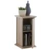 FMD Accent Table with Door 57.4cm Oak Tree Colour brown Quantity in Package 1 