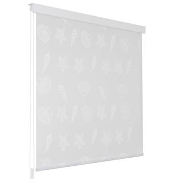 Shower Roller Blind 120x240 cm Sea Star – Modern & Practical