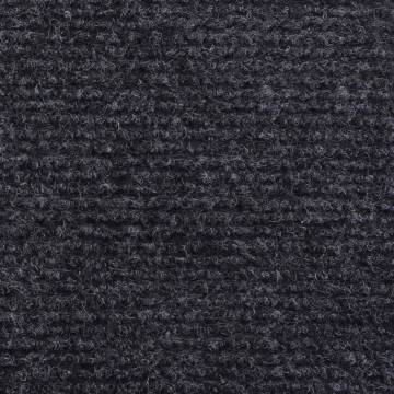 Exhibition Carpet Rib 1.2x20 m Anthracite - Premium Floor Covering