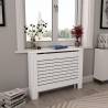 Radiator Cover White 112x19x81.5 cm MDF Colour white Size 112 x 19 x 81.5 cm Quantity in Package 1 