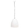 Industrial Hanging Lamp 25W White Round 42cm E27 | HipoMarket