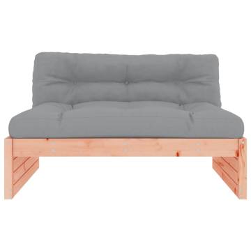 Middle Sofa 120x80 cm - Solid Douglas Wood for Outdoor Comfort