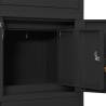 Steel Office Cabinet Anthracite 90x40x180 cm - Durable Storage