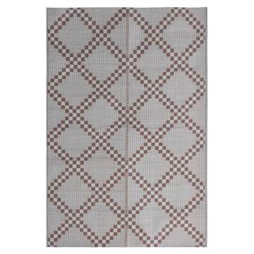 Stylish Outdoor Rug Brown 140x200 cm | HipoMarket