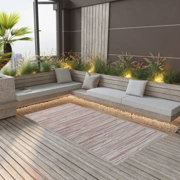 Trendy Taupe Outdoor Rug 140x200 cm - Stylish & Cozy