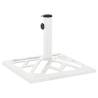 Umbrella Base White 44x44x31 cm Cast Iron Colour white Size 44 x 44 x 31 cm Quantity in Package 1 