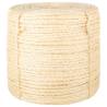 100% Sisal Rope 6mm 25m - Durable & Versatile | Hipomarket