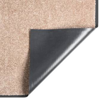 Beige Doormat 40x60 cm - Non-Slip, Stylish & Durable