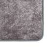 Washable Grey Rug 120x180 cm | Anti-Slip & Soft Velvet