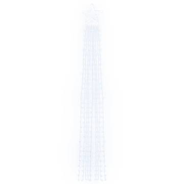 320 LEDs Cold White Christmas Tree Lights - 375 cm