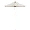 Garden Parasol with Wooden Pole - 196x231 cm | HipoMarket