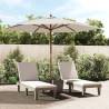 Garden Parasol with Wooden Pole Sand 299x240 cm Colour sand Quantity in Package 1 