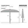 Madison Parasol Patmos Luxe 210x140 cm - Grey