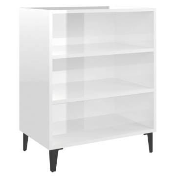 High Gloss White Sideboard - Stylish & Durable Storage Solution