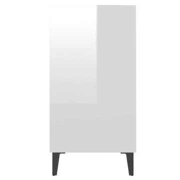 High Gloss White Sideboard - Stylish & Durable Storage Solution