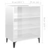 High Gloss White Sideboard - Stylish & Durable Storage Solution