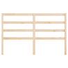 Stylish Solid Wood Pine Bed Headboard | 141x4x100 cm