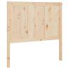 Stylish Solid Pine Wood Bed Headboard - 105.5x4x100 cm