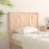 Stylish Solid Pine Wood Bed Headboard - 105.5x4x100 cm