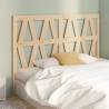 Stylish Solid Wood Pine Bed Headboard - 141x4x100 cm