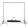 Telescopic Background System 155-300 cm for Photography