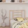 Stylish Solid Wood Pine Bed Headboard - 96x4x100 cm