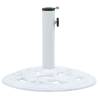 Umbrella Base White 9 kg 40 cm Cast Iron Colour white Size 40 x 40 x 32 cm Quantity in Package 1 