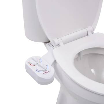 Bidet Toilet Seat Attachment - Hot & Cold Water, Easy Install