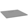 SMC Grey Shower Base Tray 80x80 cm - Durable & Stylish