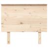 Stylish Solid Wood Pine Bed Headboard - Rustic Design 94x6x82.5 cm