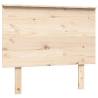 Stylish Solid Wood Pine Bed Headboard - Rustic Design 94x6x82.5 cm