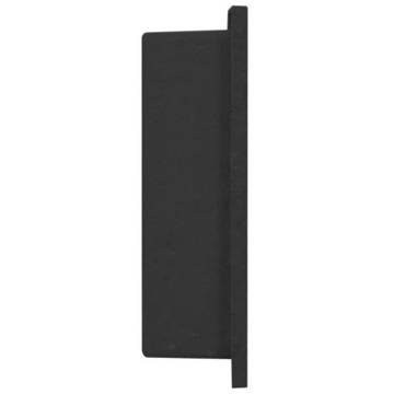 Shower Niche Matt Black 41x36x10 cm - Stylish Bathroom Storage