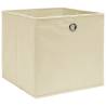 4 pcs Cream Storage Boxes - Durable & Foldable | HipoMarket