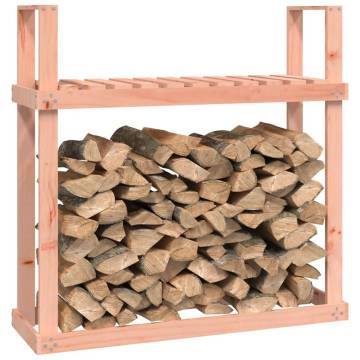 Durable Firewood Rack - 110x35x108.5 cm Solid Douglas Wood