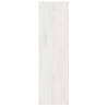 Stylish White Book Cabinet & Room Divider - 40x30x103.5 cm