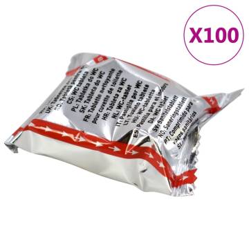 Toilet Cleaning Tablets - 100 pcs Urinal Cleaners | HipoMarket