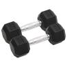 Dumbbells 2 pcs 12 kg Cast Iron - Perfect for Home Workouts