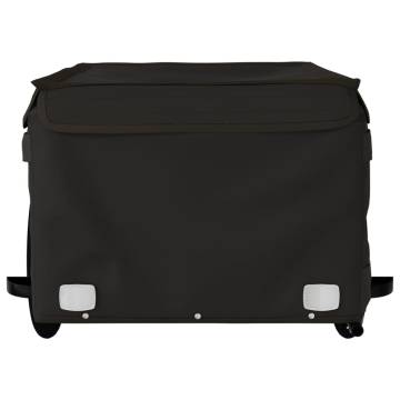 Bike Trailer Black - 45 kg Iron Cargo Trailer