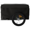 Bike Trailer Black - 45 kg Iron Cargo Trailer