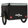 Heavy-Duty Bike Trailer - Black & Grey, 45 kg Capacity