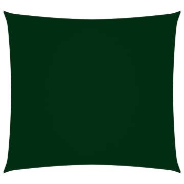 Sunshade Sail Oxford Fabric 2x2m Dark Green | Hipomarket