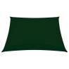 Sunshade Sail Oxford Fabric 2x2m Dark Green | Hipomarket