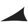 Sunshade Sail Oxford Fabric Triangular 4x5x6.4 m Black Colour black Size 4 x 5 x 6.4 m Quantity in Package 1 