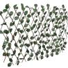 Willow Trellis Fences with Artificial Leaves - 5 pcs