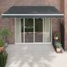 Retractable Awning Anthracite 3x2.5 m Fabric and Aluminium Colour anthracite Size 3 x 2.5 m Quantity in Package 1 