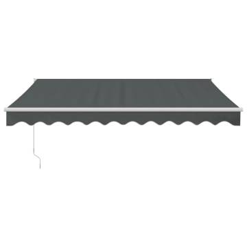 Retractable Awning Anthracite 3x2.5m - Durable & Stylish