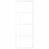 Sliding Door ESG Glass & Aluminium 76x205 cm - White