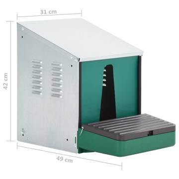 Nestomatic Roll-away Nest Box for Poultry - Durable & Comfortable